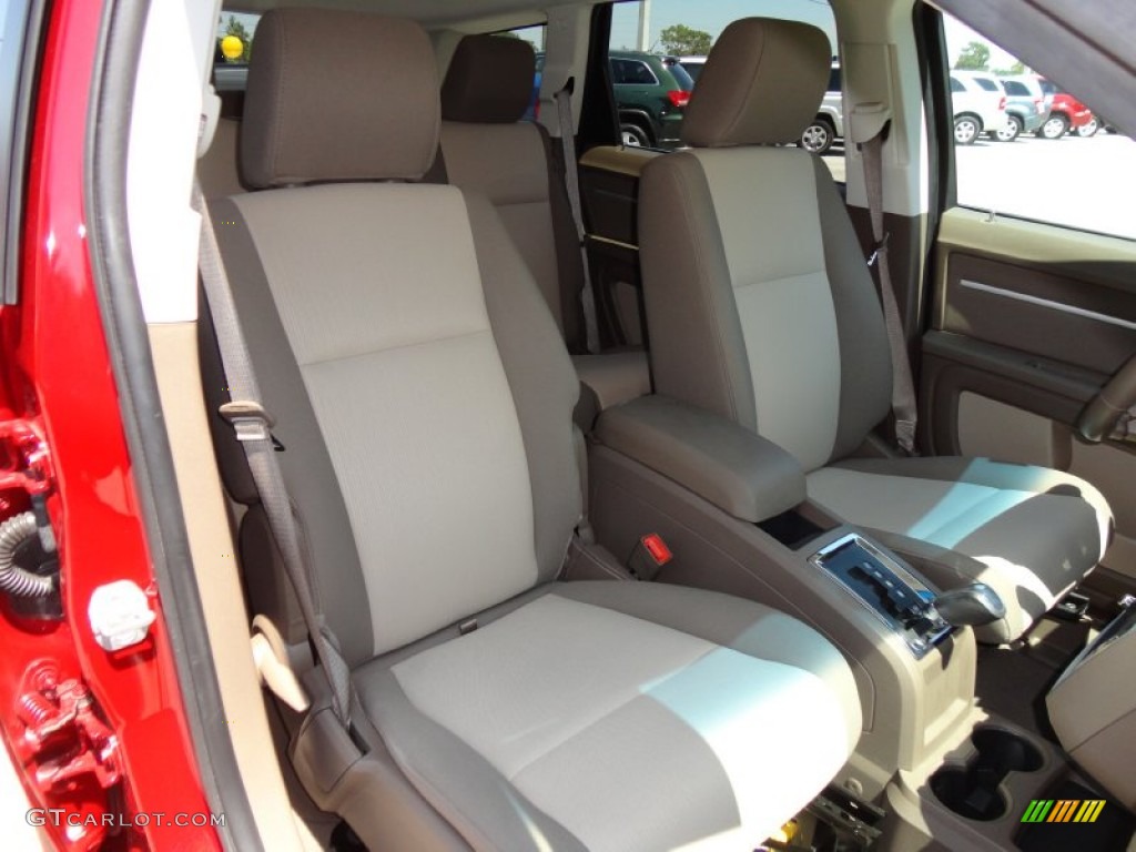 Pastel Pebble Beige Interior 2009 Dodge Journey SXT Photo #53985758