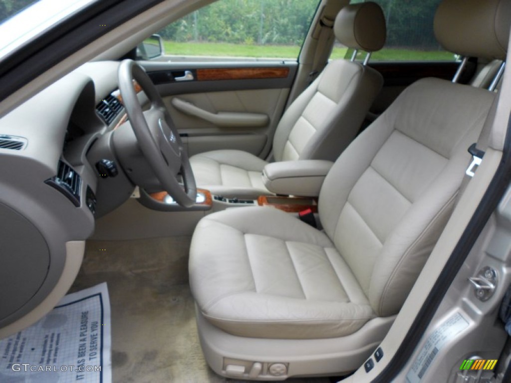 2002 Audi A6 3.0 quattro Avant Interior Color Photos