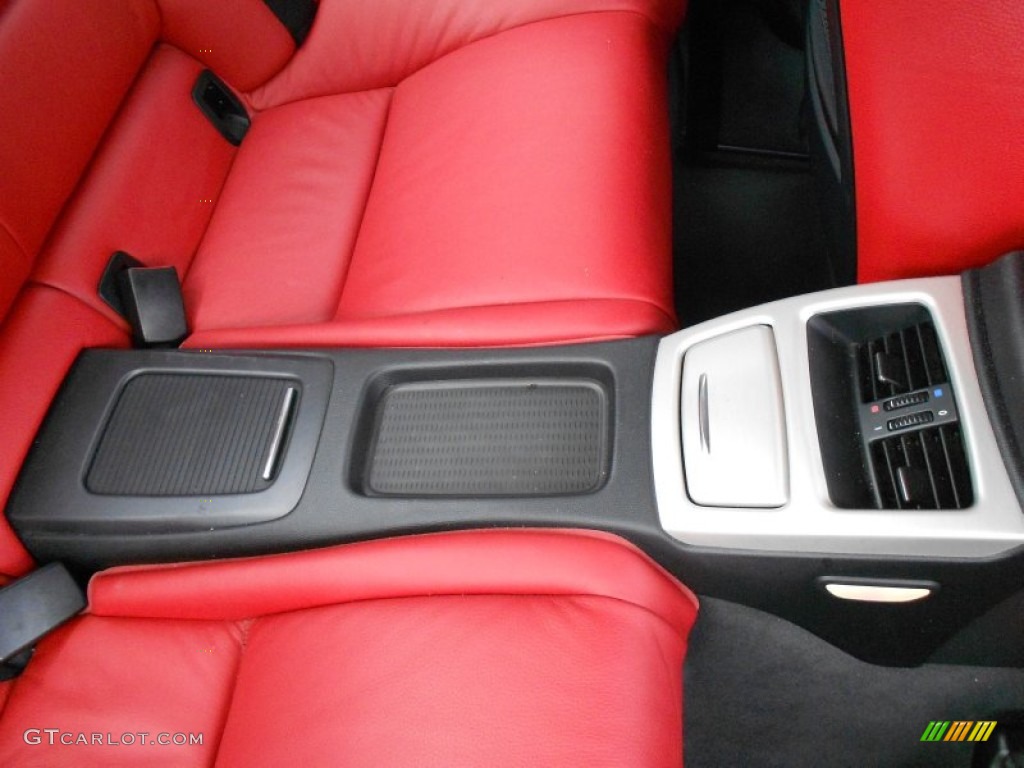 2007 3 Series 335i Coupe - Titanium Silver Metallic / Coral Red/Black photo #36