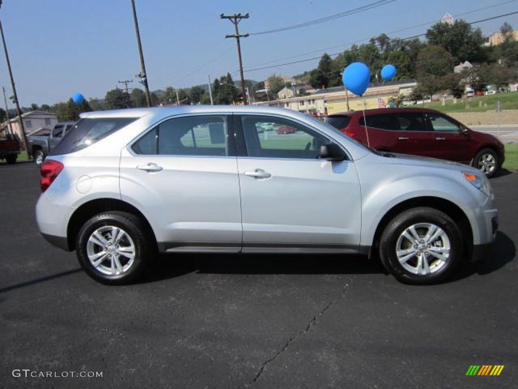 Silver Ice Metallic 2012 Chevrolet Equinox LS AWD Exterior Photo #53986831