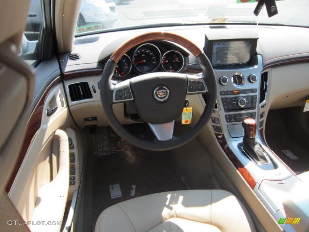 2012 Cadillac CTS 4 3.0 AWD Sedan Cashmere/Cocoa Dashboard Photo #53987038