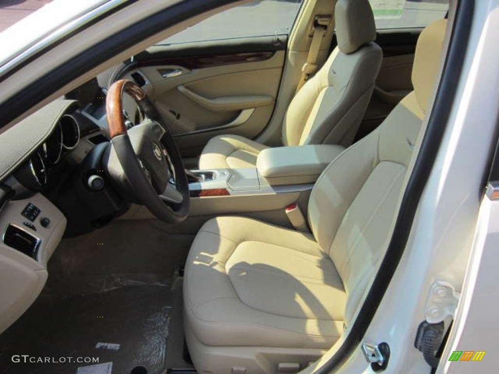 Cashmere/Cocoa Interior 2012 Cadillac CTS 4 3.0 AWD Sedan Photo #53987047