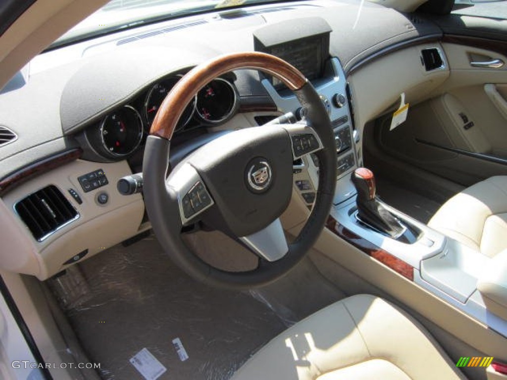 Cashmere/Cocoa Interior 2012 Cadillac CTS 4 3.0 AWD Sedan Photo #53987053