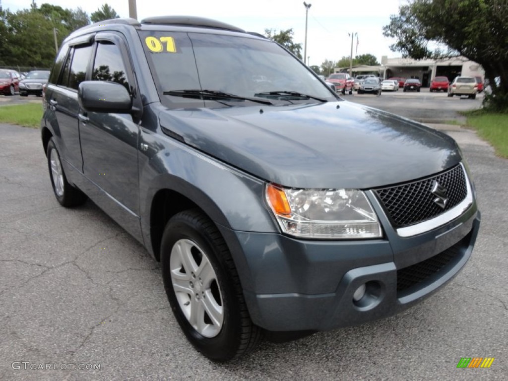 Azure Grey Metallic 2007 Suzuki Grand Vitara Luxury Exterior Photo #53988277