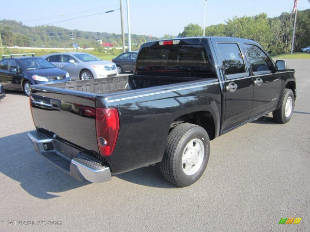 Black 2005 Chevrolet Colorado LS Crew Cab Exterior Photo #53988598