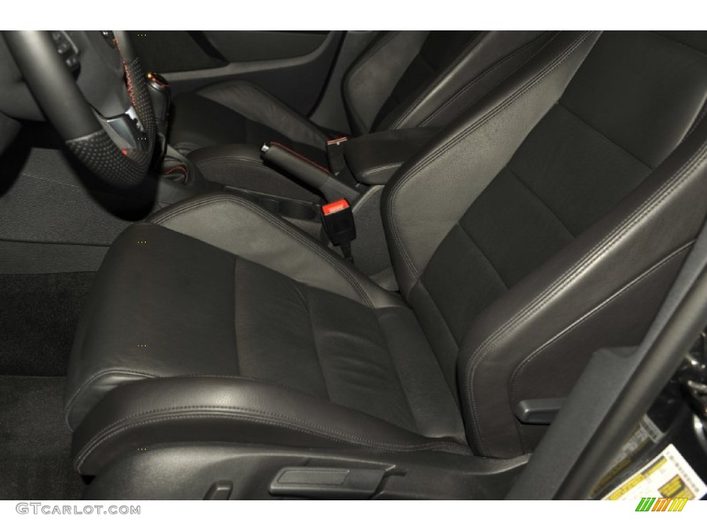 Titan Black Interior 2011 Volkswagen GTI 4 Door Autobahn Edition Photo #53988823