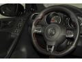 Titan Black 2011 Volkswagen GTI 4 Door Autobahn Edition Steering Wheel