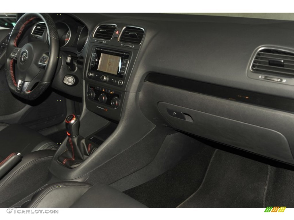 2011 Volkswagen GTI 4 Door Autobahn Edition Titan Black Dashboard Photo #53989117
