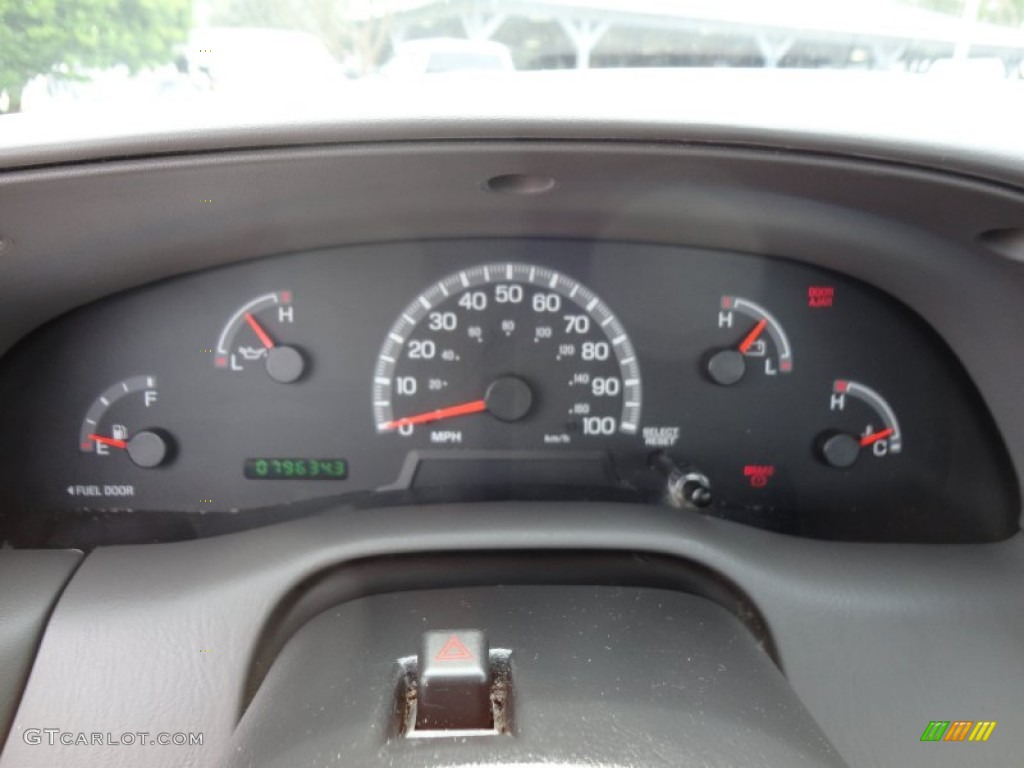 2003 Ford F150 XL Regular Cab Gauges Photo #53989634