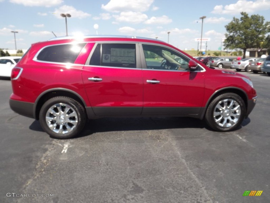 Crystal Red Tintcoat 2012 Buick Enclave FWD Exterior Photo #53990252