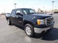 2012 Onyx Black GMC Sierra 1500 SLT Crew Cab 4x4  photo #3