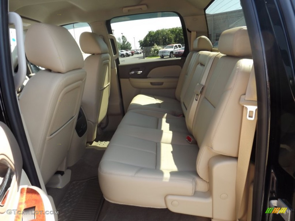 Very Dark Cashmere/Light Cashmere Interior 2012 GMC Sierra 1500 SLT Crew Cab 4x4 Photo #53990519