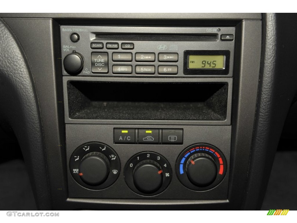 2006 Elantra GLS Sedan - Electric Red / Gray photo #14