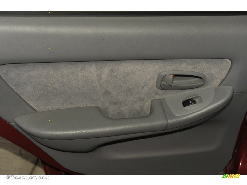 2006 Elantra GLS Sedan - Electric Red / Gray photo #21