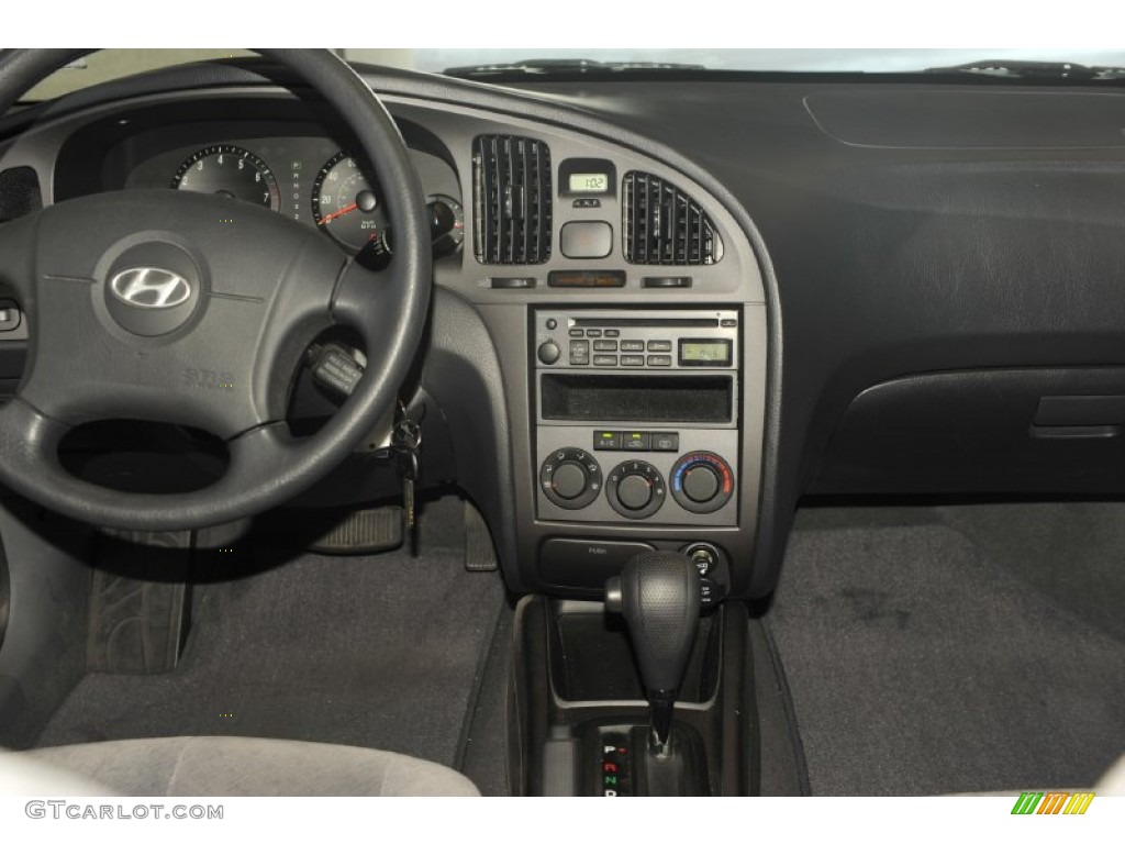 2006 Elantra GLS Sedan - Electric Red / Gray photo #22