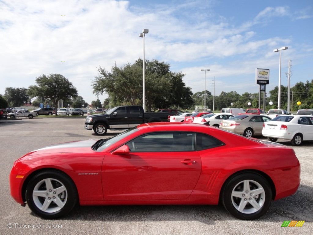 Victory Red 2011 Chevrolet Camaro LT Coupe Exterior Photo #53991371