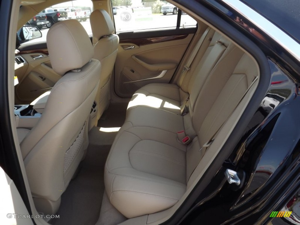 Cashmere/Cocoa Interior 2012 Cadillac CTS 3.6 Sedan Photo #53991414