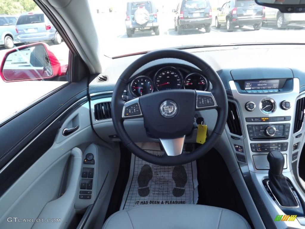 2012 Cadillac CTS 3.0 Sedan Light Titanium/Ebony Dashboard Photo #53991732