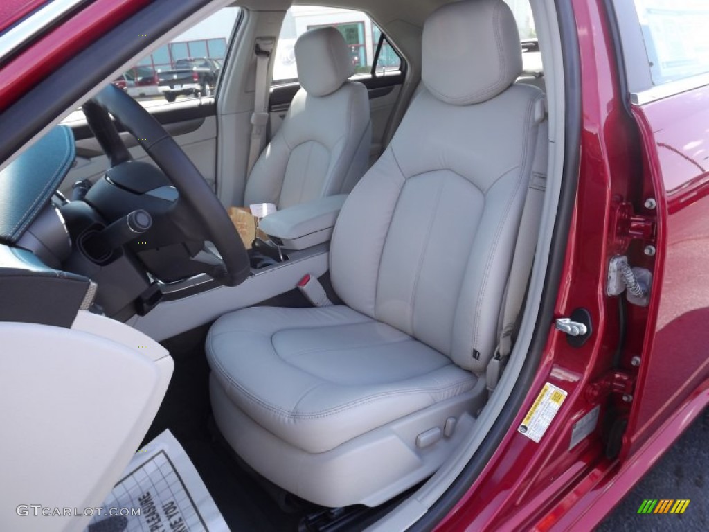 Light Titanium/Ebony Interior 2012 Cadillac CTS 3.0 Sedan Photo #53991771