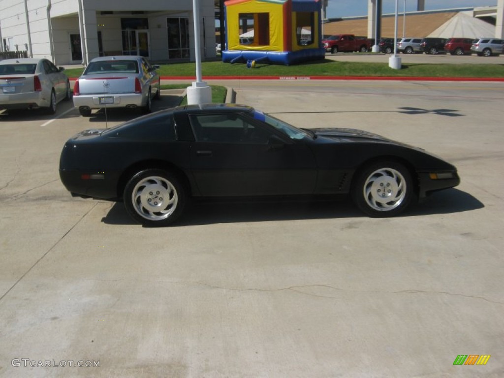1996 Corvette Coupe - Black / Black photo #6