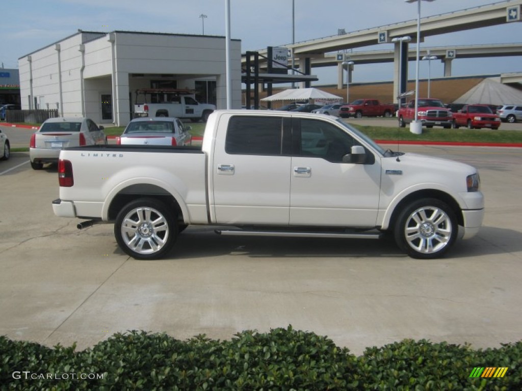 White Sand Tri-Coat 2008 Ford F150 Limited SuperCrew Exterior Photo #53994377