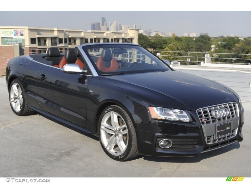 Brilliant Black 2010 Audi S5 3.0 TFSI quattro Cabriolet Exterior Photo #53994854