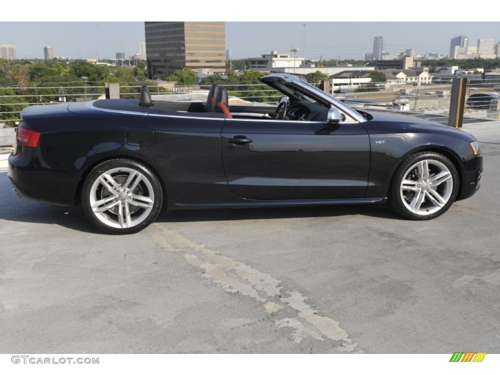 Brilliant Black 2010 Audi S5 3.0 TFSI quattro Cabriolet Exterior Photo #53994863