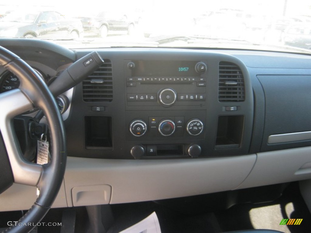 2010 Silverado 1500 LT Crew Cab - Black / Light Cashmere/Ebony photo #9