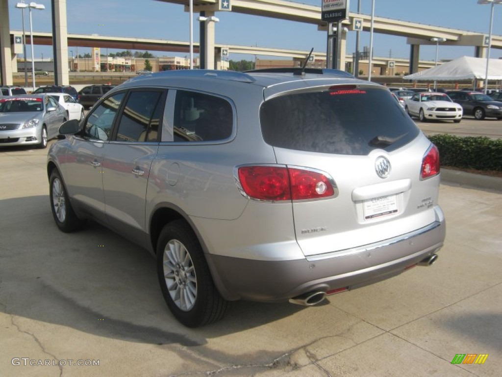 2010 Enclave CXL - Quicksilver Metallic / Titanium/Dark Titanium photo #3