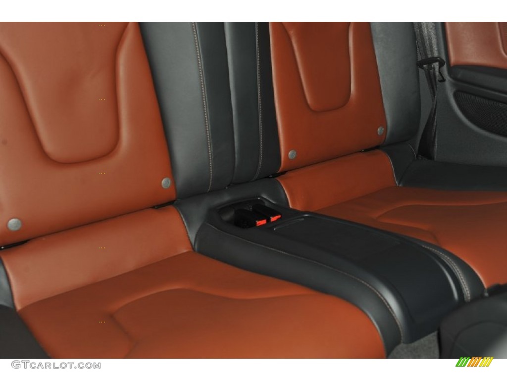Tuscan Brown Silk Nappa Leather Interior 2010 Audi S5 3.0 TFSI quattro Cabriolet Photo #53995178