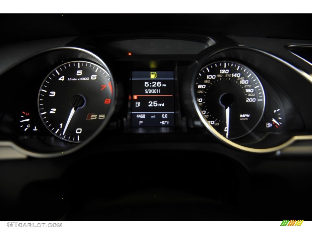 2010 Audi S5 3.0 TFSI quattro Cabriolet Gauges Photo #53995232