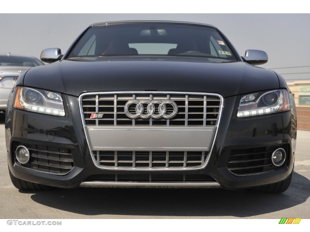 Brilliant Black 2010 Audi S5 3.0 TFSI quattro Cabriolet Exterior Photo #53995271