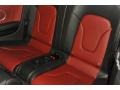 Magma Red Silk Nappa Leather Interior Photo for 2010 Audi S5 #53995538