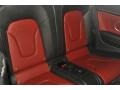 Magma Red Silk Nappa Leather Interior Photo for 2010 Audi S5 #53995658