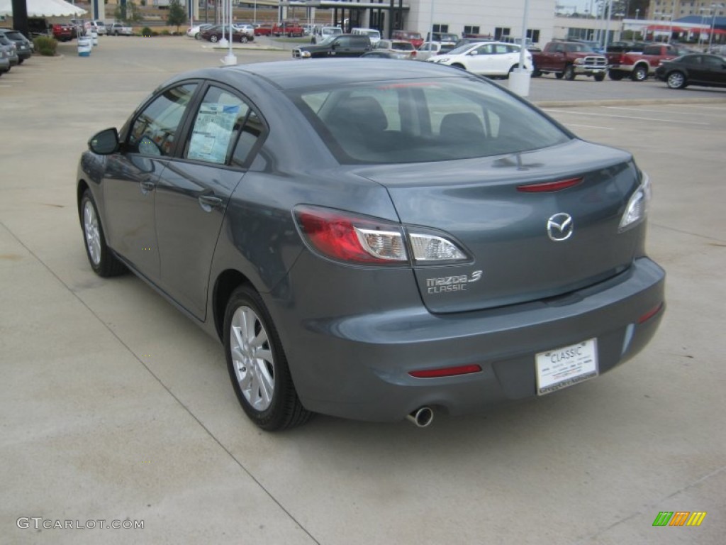 2012 MAZDA3 i Touring 4 Door - Dolphin Gray Mica / Black photo #3