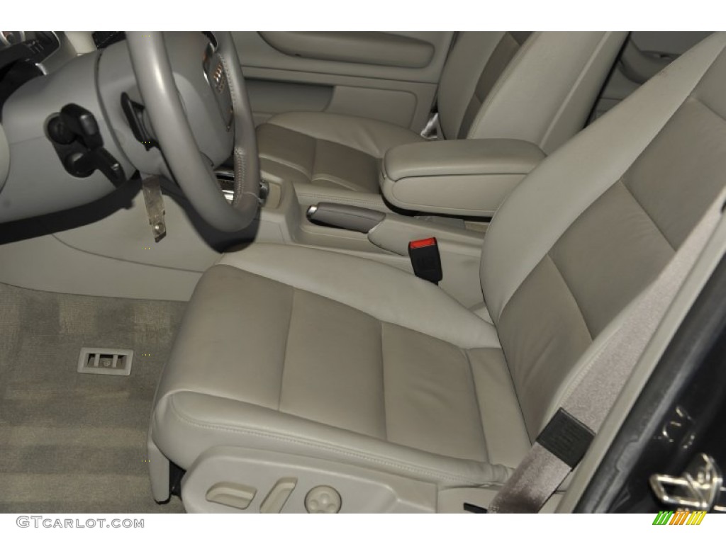 2008 A4 2.0T S-Line Sedan - Dolphin Grey Metallic / Light Gray photo #13