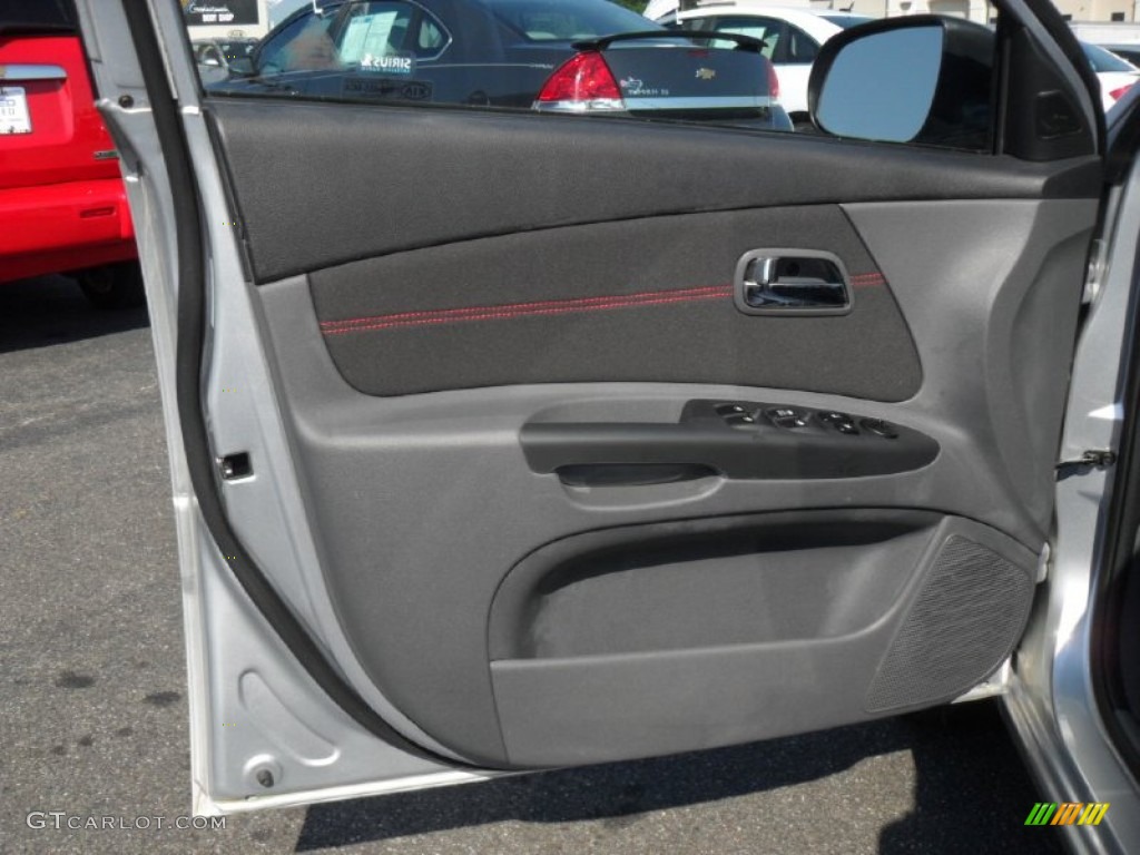 2010 Kia Rio Rio5 SX Hatchback Gray Door Panel Photo #53996669