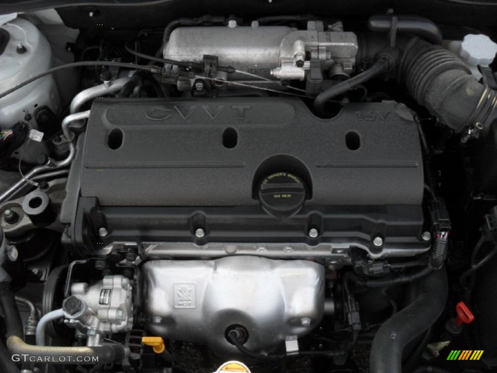 2010 Kia Rio Rio5 SX Hatchback 1.6 Liter DOHC 16-Valve CVVT 4 Cylinder Engine Photo #53996809