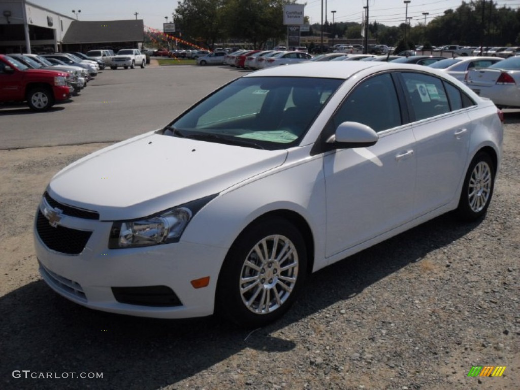 2012 Cruze Eco - Summit White / Medium Titanium photo #1