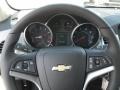 Medium Titanium 2012 Chevrolet Cruze Eco Steering Wheel