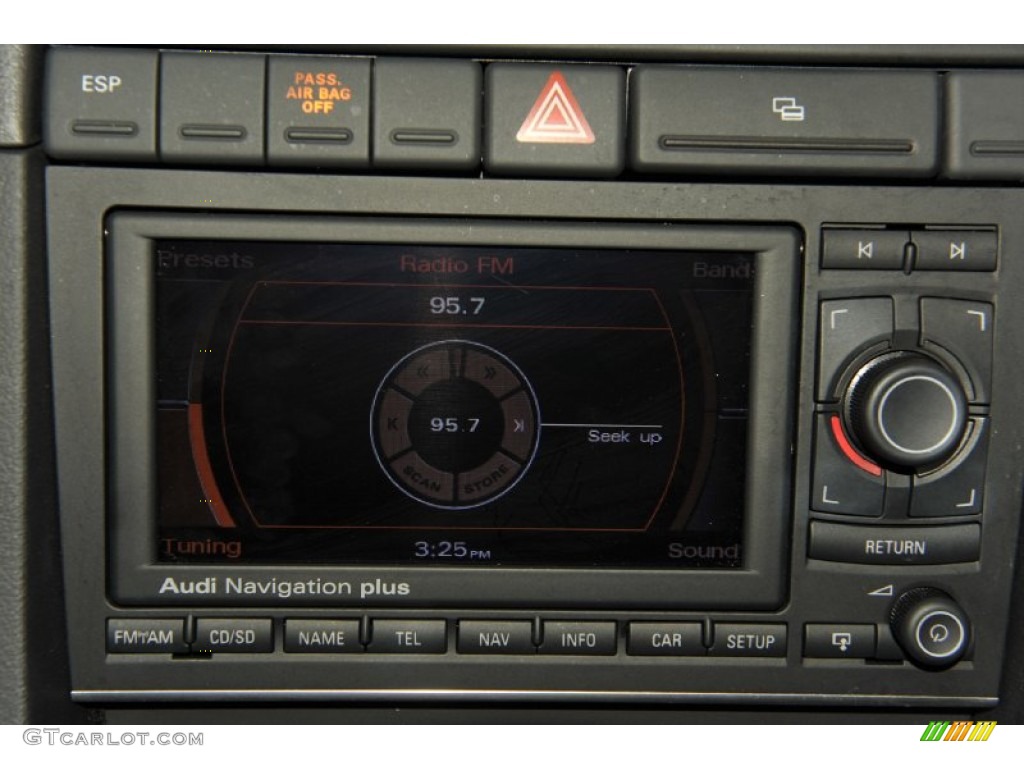 2009 Audi A4 3.2 quattro Cabriolet Controls Photo #53997476