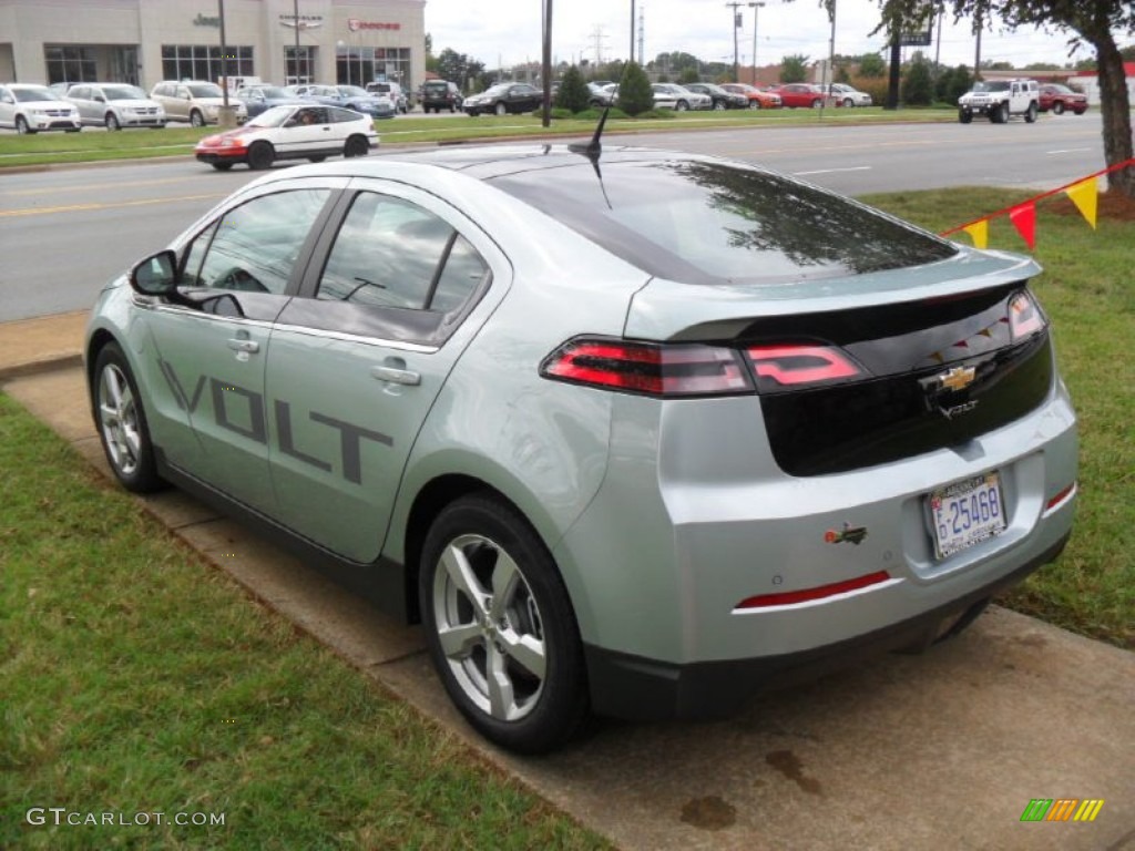 2012 Volt Hatchback - Viridian Joule / Jet Black/Dark Accents photo #2