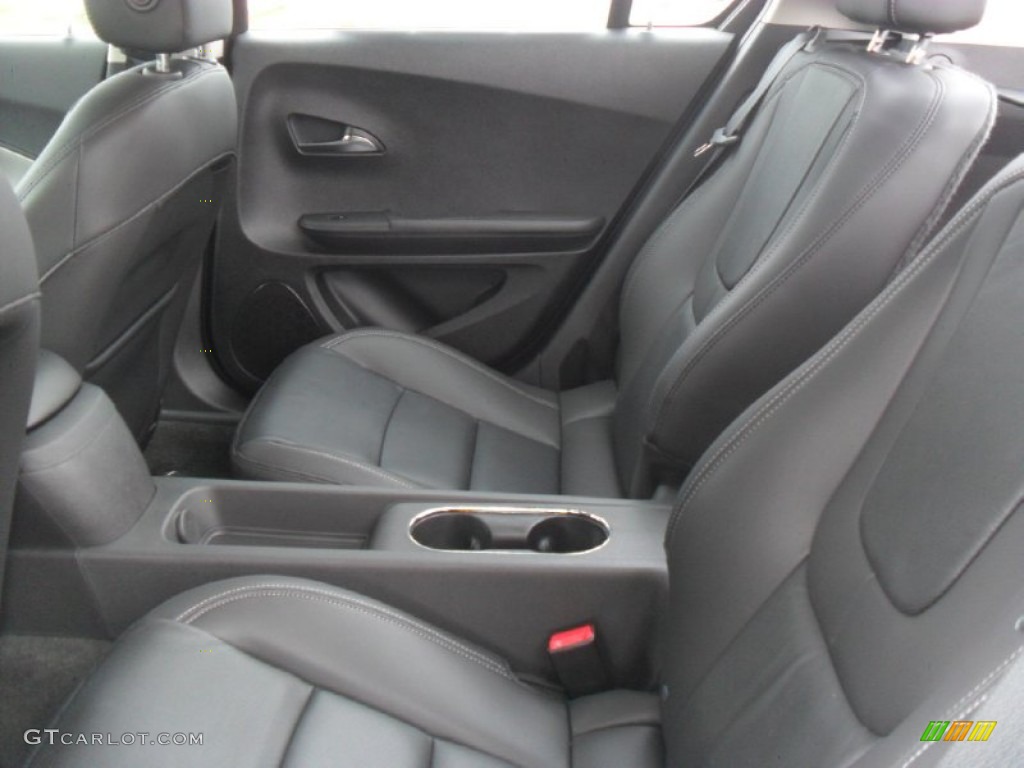 Jet Black/Dark Accents Interior 2012 Chevrolet Volt Hatchback Photo #53997641