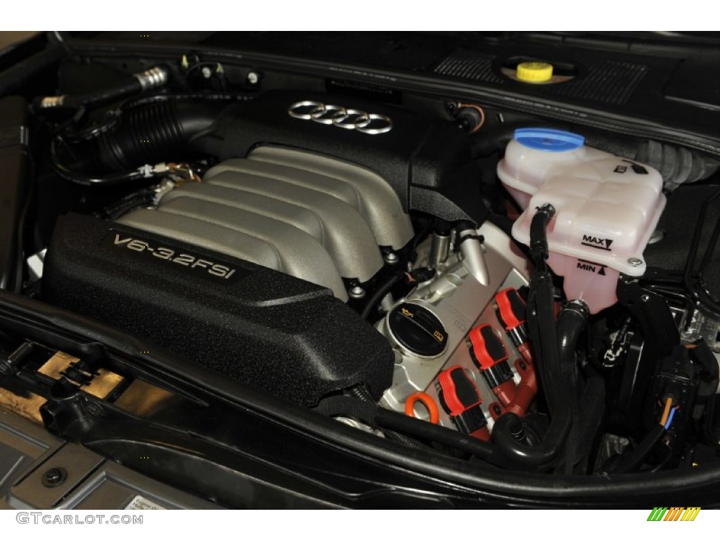 2009 Audi A4 3.2 quattro Cabriolet Engine Photos