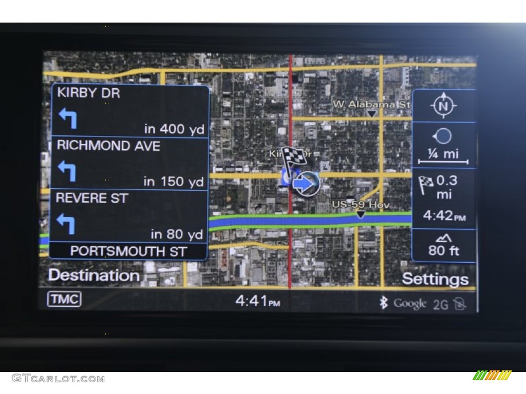 2012 Audi A6 3.0T quattro Sedan Navigation Photo #53997857