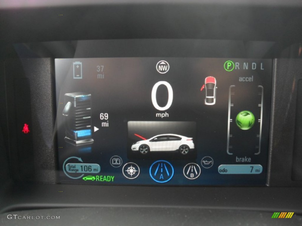 2012 Chevrolet Volt Hatchback Gauges Photo #53998133