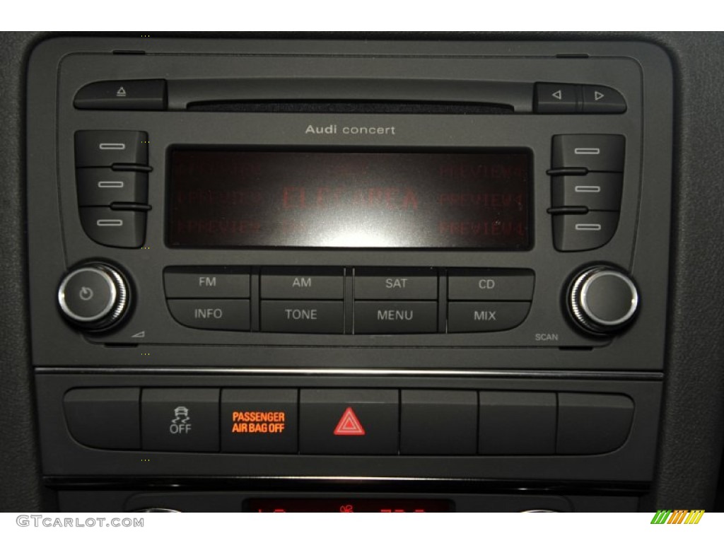 2012 Audi A3 2.0T Audio System Photo #53998304