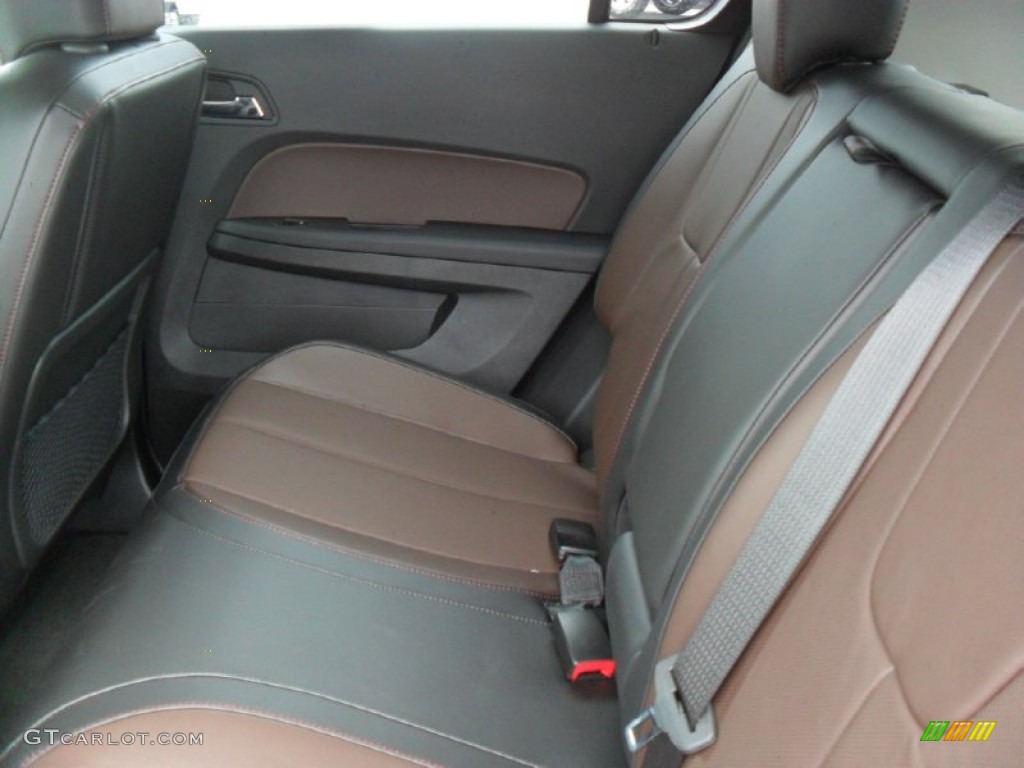 Brownstone/Jet Black Interior 2012 Chevrolet Equinox LTZ Photo #53998384