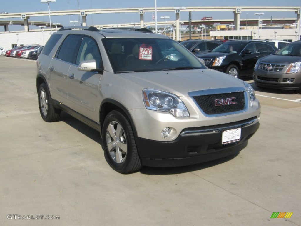 2012 Acadia SLT - Gold Mist Metallic / Cashmere photo #7