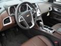 Brownstone/Jet Black 2012 Chevrolet Equinox LTZ Interior Color